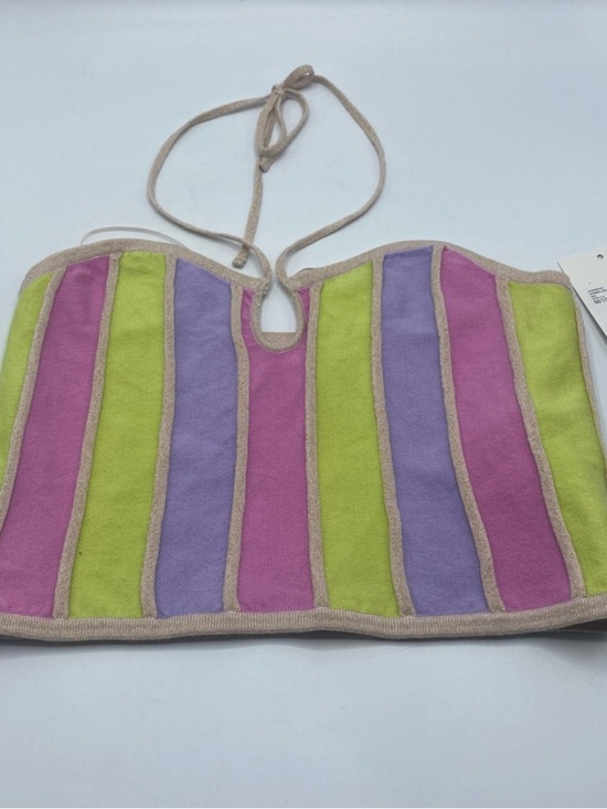 RVCA Tops - RVCA Upswing Sweater halter Top Rainbow Summer Spring Vacation Vibes Medium 10